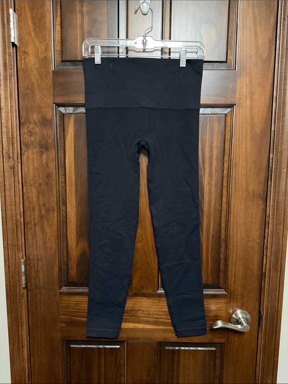 NWOT- SPANX Black High-Waist Shaping Leggings